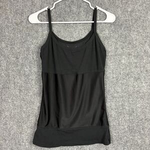 Simply Yummie Cami Womens Large Black Shapewear Heather Thomson